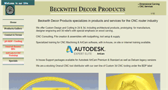 Desktop Screenshot of beckwithdecor.com